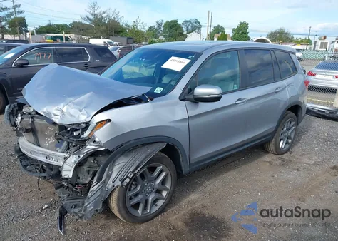 2023 Honda Passport Awd Ex-L z USA, uszkodzony, nr VIN 5FNYF8H58PB004728